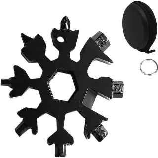 Keychain Multi Tool Black