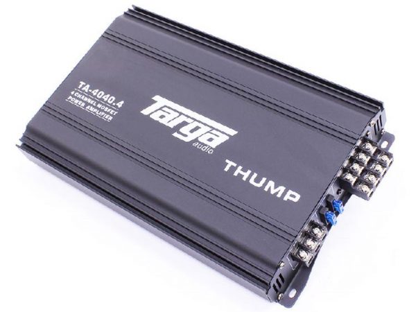 Targa TA-4040 Thump Series 4800w 4ch Amplifier